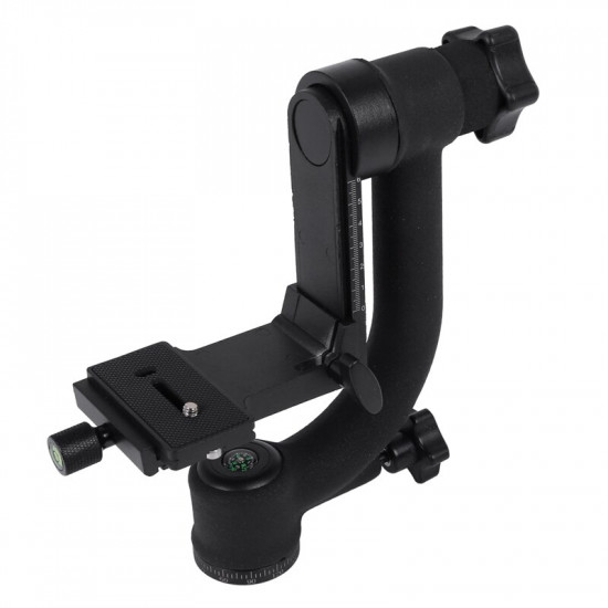 Bk-45 Panoramic 360 Degree Vertical Pro Gimbal Tripod Head For Dslr Camera Telephoto Lens Quick Release Plate Bk-45 Panoramic 360 Degree Vertical Pro Gimbal Tripod Head For Dslr Camera Telephoto Lens Quick Release Plate