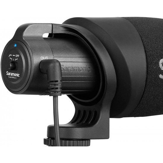 CamMic+ On-Camera Battery-Powered Shotgun Microphone for DSLR CamMic+ On-Camera Battery-Powered Shotgun Microphone for DSLR