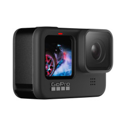 GoPro HERO9 Black Waterproof Action Camera with Touch Screen 5K Ultra HD Video 20MP Photos + Extra Rechargeable Battery 