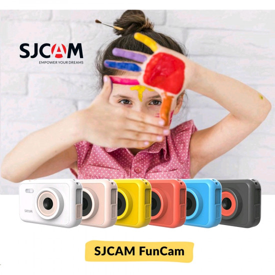 SJCAM Fun Cam 2″ LCD Kids HD Digital Action Camera with in-Built Games for Children and Adult Kids (Blue) SJCAM Fun Cam 2″ LCD Kids HD Digital Action Camera with in-Built Games for Children and Adult Kids (Blue)
