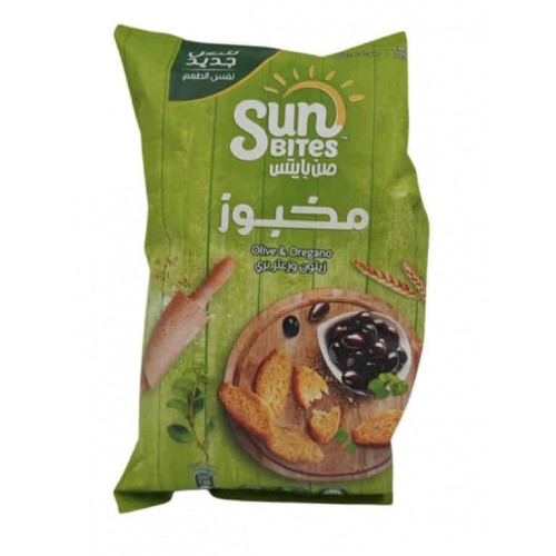 مخبوز صن بايتس زيتون وزعتر بري _50جرام 