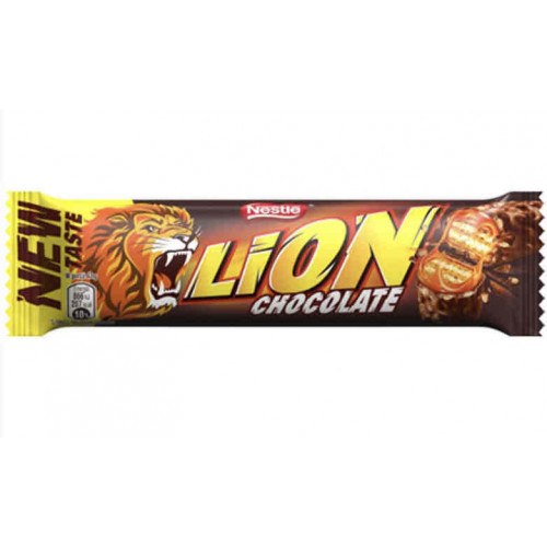 ليون ويفر هش محشو بالكراميل وحبوب القمح _30 غرام 