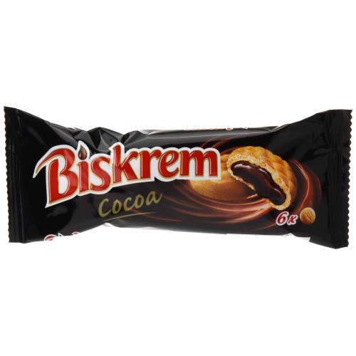 بسكويت بسكريم محشو بكريمة الكاكاو _6حبه *54جرام