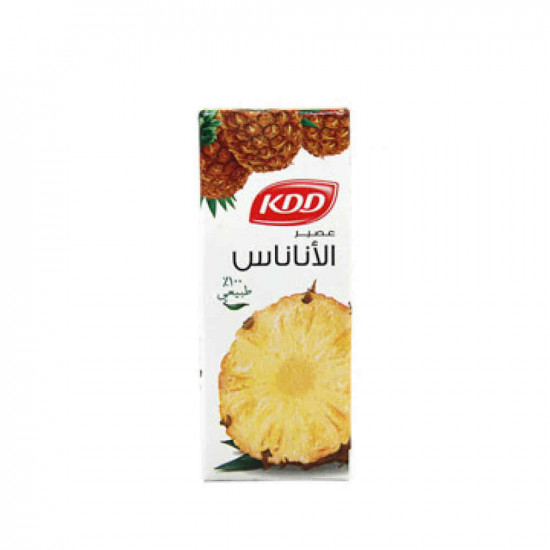 عصير كي دي دي بنكهة الاناناس 180 مل