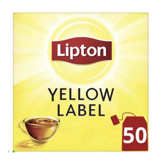 شاي ليبتون 50 اكياس 100 جم