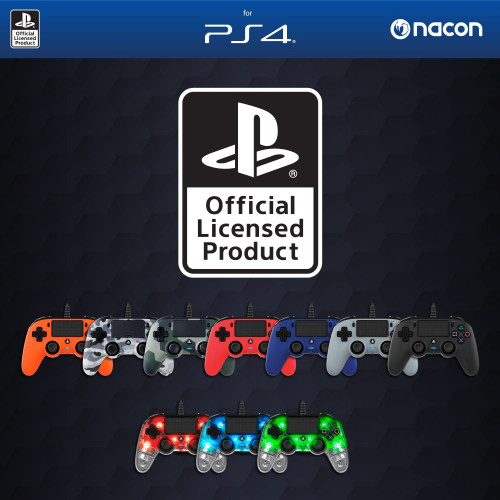 يد تحكم سلكي نيكون كومباكت رمادي بلايستيشن 4 بلايستيشن 5 ويندوز 10 يد تحكم سلكي نيكون كومباكت رمادي بلايستيشن 4 بلايستيشن 5 ويندوز 10