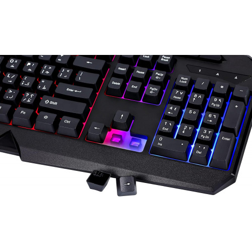  كيبورد العاب هانتسمان بإضاءة متعددة الألوان RGB أيه أس أيه 