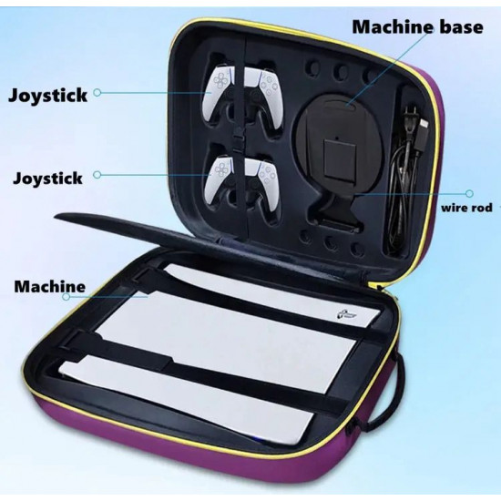 حقيبة بلاي ستيشن 5 باللون البنفسجي