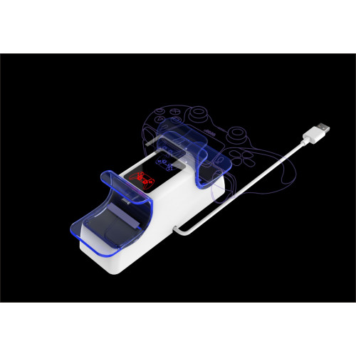 قاعدة شاحن يد بلايستيشن 5 لون ابيض