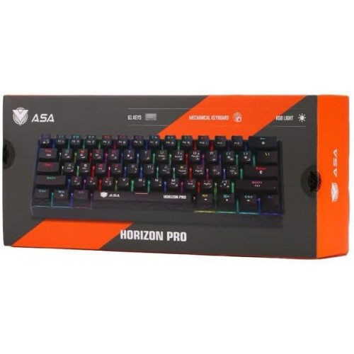 ايه اس ايه كيبورد العاب ميكانيكي هورايزون برو