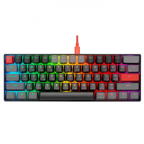 GamerTek GK60 Mini Pro Gaming Keyboard Late Night