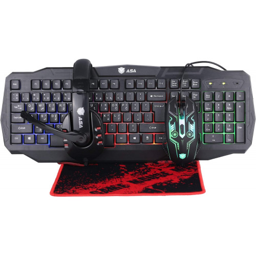 ASA Super Bundle 4 IN 1 Gaming Starter Kit 