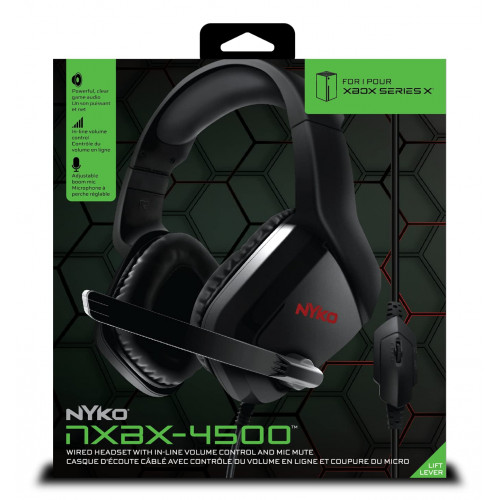 سماعة رأس جيمنج من نيكو NYKO NPS-4500 باللون الاسود سماعة رأس جيمنج من نيكو NYKO NPS-4500 باللون الاسود