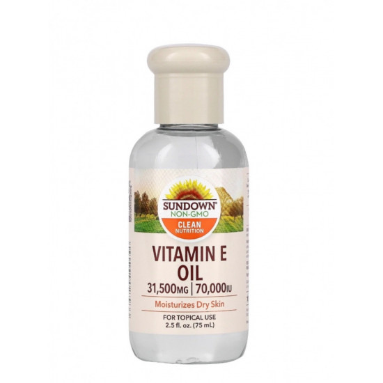 زيت فيتامين E بقوة 70000 حجم 75 ملي زيت فيتامين E بقوة 70000 حجم 75 ملي