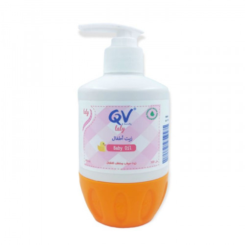 زيت الاطفال من QV ٣٠٠ مل  زيت الاطفال من QV ٣٠٠ مل