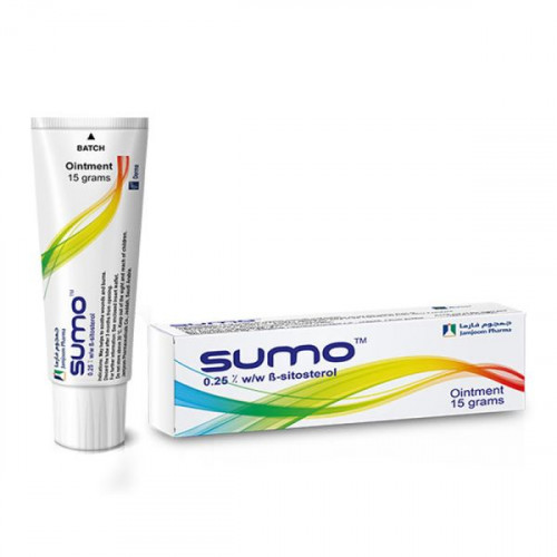 مرهم سومو لتنظيف الجروح 15gm  مرهم سومو لتنظيف الجروح 15gm