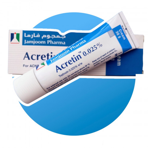 اكرتين 0.025 لعلاج حب الشباب ٣٠ غرام اكرتين 0.025 لعلاج حب الشباب ٣٠ غرام