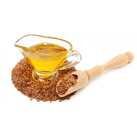 زيت الكتان الطبيعي 100% .