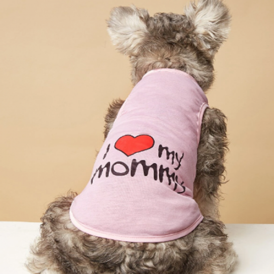 تيشرت love mommy & love daddy لون وردي تيشرت love mommy & love daddy لون وردي