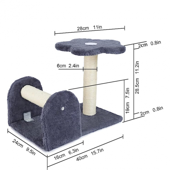 عمود خدش الزهرة Cat tree عدة الوان عمود خدش الزهرة Cat tree عدة الوان