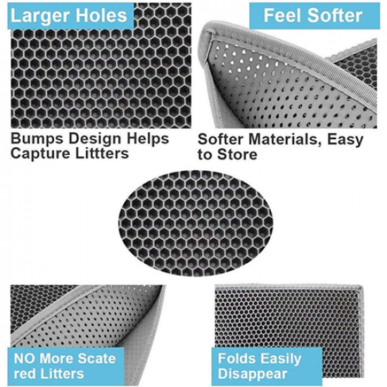 حصيرة الليتربوكس Kit Cat Litter Locker Mat حصيرة الليتربوكس Kit Cat Litter Locker Mat