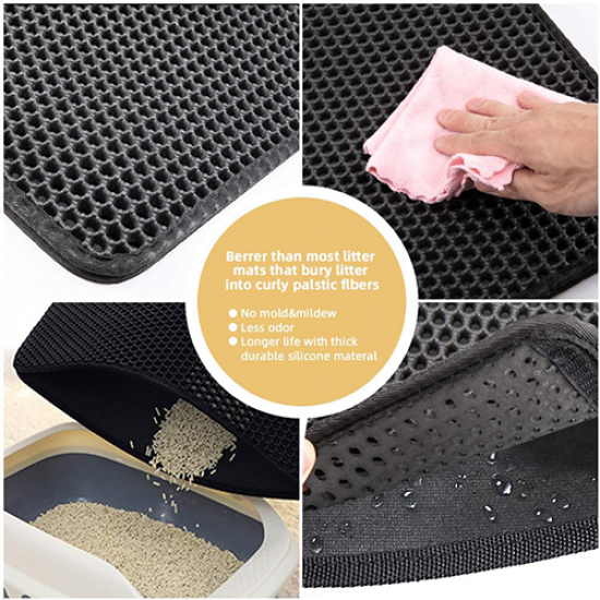 حصيرة الليتربوكس Kit Cat Litter Locker Mat حصيرة الليتربوكس Kit Cat Litter Locker Mat