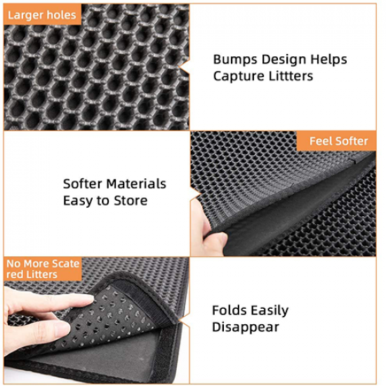 حصيرة الليتربوكس Kit Cat Litter Locker Mat حصيرة الليتربوكس Kit Cat Litter Locker Mat