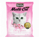 رمل قطط كت كات multi cat ملتي كات 20 كيلو روائح مختلفة رمل قطط كت كات multi cat ملتي كات 20 كيلو روائح مختلفة