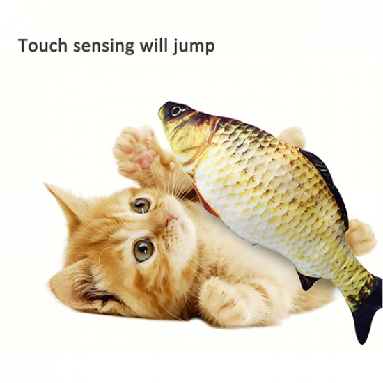 لعبة السمكة المتحركة للقطط DazSpirit Fish لعبة السمكة المتحركة للقطط DazSpirit Fish