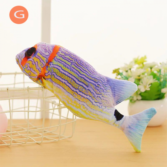 لعبة السمكة المتحركة للقطط DazSpirit Fish لعبة السمكة المتحركة للقطط DazSpirit Fish