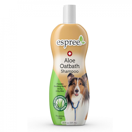 شامبو اسبري 591 مل للكلاب بالصبار و دقيق الشوفان بدون رائحة Espree Shampoo