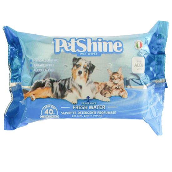 مناديل PETSHINE المعقمة للحيوانات الاليفة روائح متنوعة مناديل PETSHINE المعقمة للحيوانات الاليفة روائح متنوعة