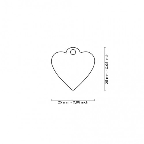 قلادة My Family قابلة للحفر على شكل قلب براق وردي قلادة My Family قابلة للحفر على شكل قلب براق وردي