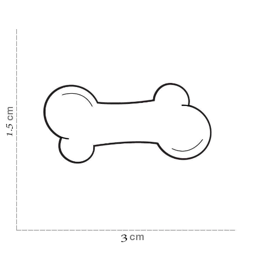 قلادة المنيوم My Family قابلة للحفر على شكل عظمة فضية براقة قلادة المنيوم My Family قابلة للحفر على شكل عظمة فضية براقة