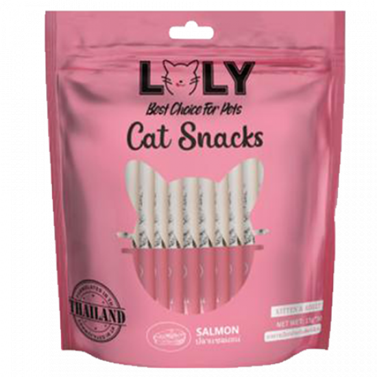 حلوى كريمية LOLY CAT بطعم السلمون افضل مكافأة للقطط الصغيرة و الكبيرة حلوى كريمية LOLY CAT بطعم السلمون افضل مكافأة للقطط الصغيرة و الكبيرة