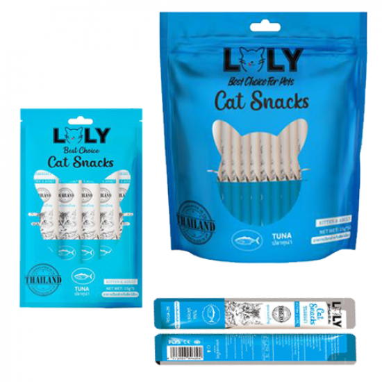 حلوى كريمية LOLY CAT بطعم التونة افضل مكافأة للقطط الصغيرة و الكبيرة حلوى كريمية LOLY CAT بطعم التونة افضل مكافأة للقطط الصغيرة و الكبيرة