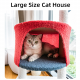 Cat Tree House برج الخدش متعدد الطوابق مع كبسولة فضائية MR12 تصميم ياباني Cat Tree House برج الخدش متعدد الطوابق مع كبسولة فضائية MR12 تصميم ياباني