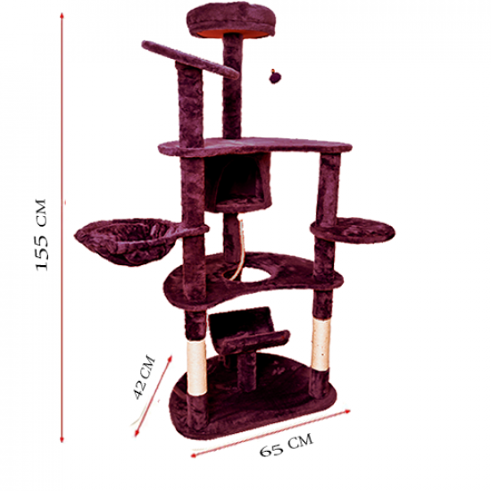 برج الخدش CAT TREE GO CLOP متعدد المستويات AMR - 616 برج الخدش CAT TREE GO CLOP متعدد المستويات AMR - 616