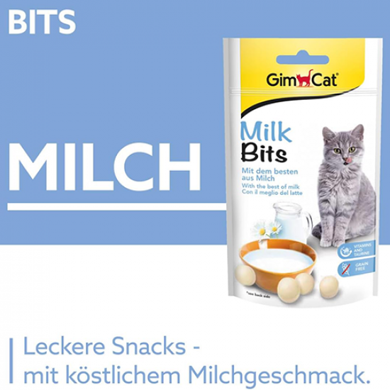سناك جيم كات اقراص الحليب للقطط Milk bits Gimcat سناك جيم كات اقراص الحليب للقطط Milk bits Gimcat