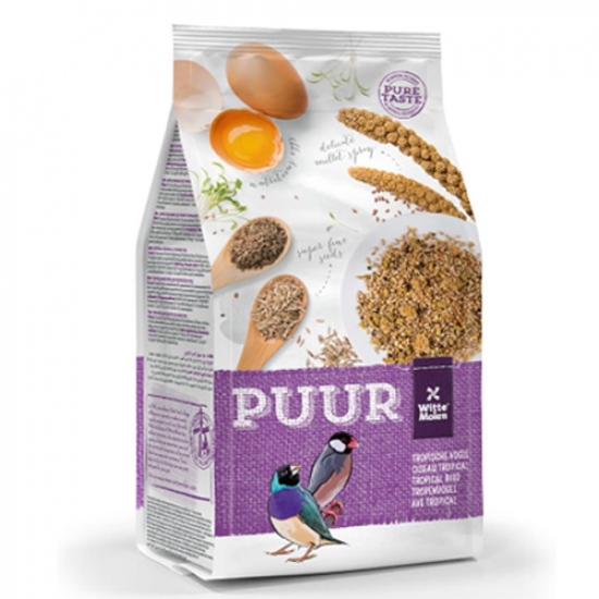 طعام الطيور الاستوائية Witte Molen puur خليط البذور و البيض
