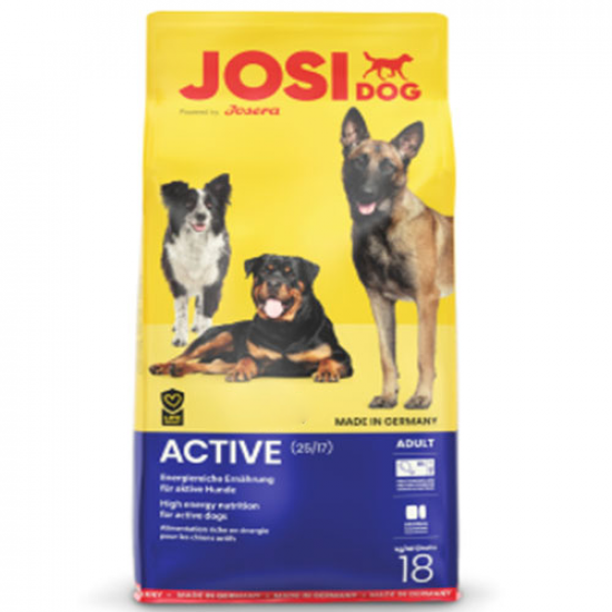 دراي فود جوسي دوق أكتيف JOSI DOG ACTIVE طعام للكلاب البالغة دراي فود جوسي دوق أكتيف JOSI DOG ACTIVE طعام للكلاب البالغة