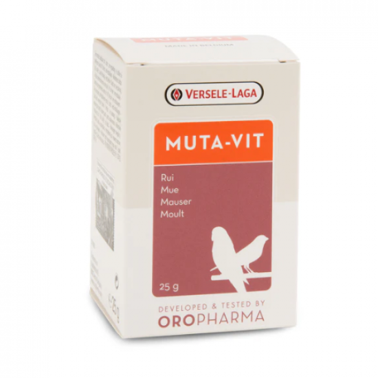 MUTA-VIT VERSELE-LAGA مزيج متعدد الفيتامينات لتحسين الانسلاخ و معزز للريش MUTA-VIT VERSELE-LAGA مزيج متعدد الفيتامينات لتحسين الانسلاخ و معزز للريش
