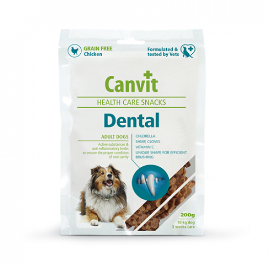 مكافاة Dental Canvit لصحة الاسنان للكلاب مكافاة Dental Canvit لصحة الاسنان للكلاب