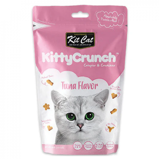 مكافآت كت كات Kit Cat Ktty Crunch بنكهة التونة 60 جم مكافآت كت كات Kit Cat Ktty Crunch بنكهة التونة 60 جم