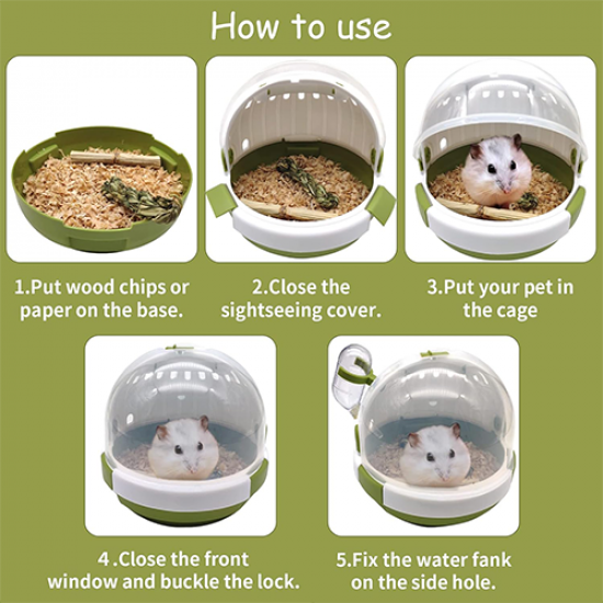 قفص محمول للحيوانات الصغيرة و الطيور Hamster transport cage قفص محمول للحيوانات الصغيرة و الطيور Hamster transport cage