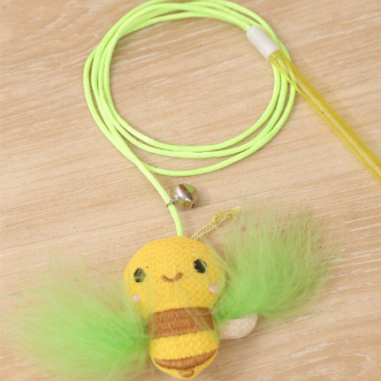  سنارة النحلة cat hook التفاعلية للقطط 