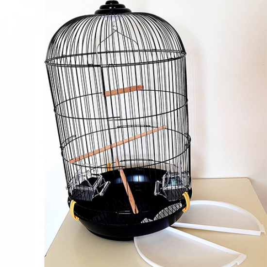 قفص طيور دائري كبير Round bird cage من الحديد المطاوع قفص طيور دائري كبير Round bird cage من الحديد المطاوع