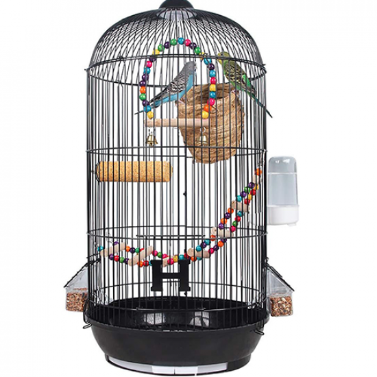 قفص طيور دائري كبير Round bird cage من الحديد المطاوع قفص طيور دائري كبير Round bird cage من الحديد المطاوع