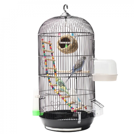 قفص طيور دائري كبير Round bird cage من الحديد المطاوع قفص طيور دائري كبير Round bird cage من الحديد المطاوع