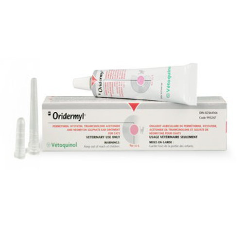 Oridermyl اوريدرميل كريم لعلاج عث الأذن الاصلي للقطط Oridermyl اوريدرميل كريم لعلاج عث الأذن الاصلي للقطط